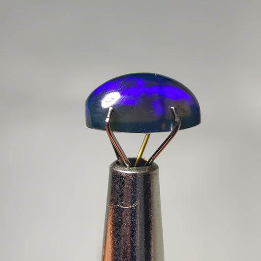 Natural Black Ethiopian Opal Cabochon