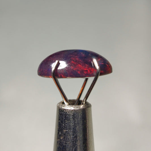 Natural Black Ethiopian Opal Cabochon