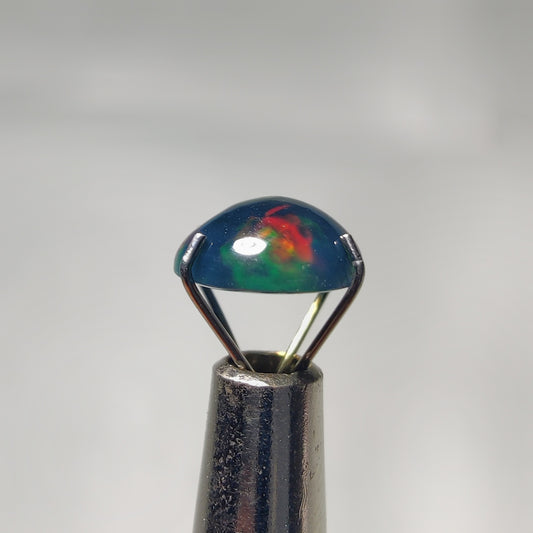 Natural Black Ethiopian Opal Cabochon