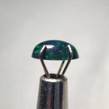 Natural Black Ethiopian Opal Cabochon