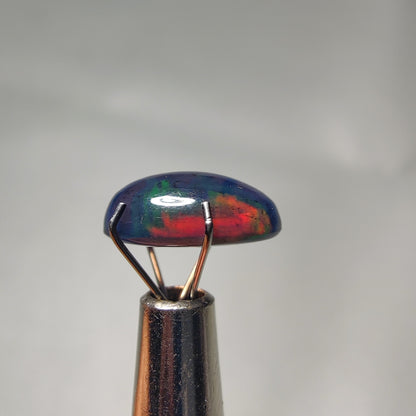 Natural Black Ethiopian Opal Cabochon
