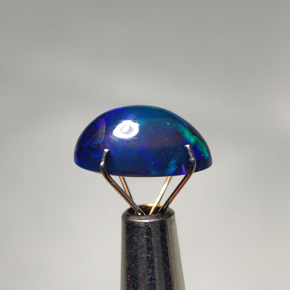 Natural Black Ethiopian Opal Cabochon