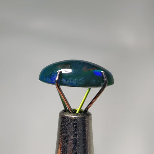 Natural Black Ethiopian Opal Cabochon