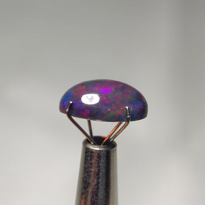 Natural Black Ethiopian Opal Cabochon