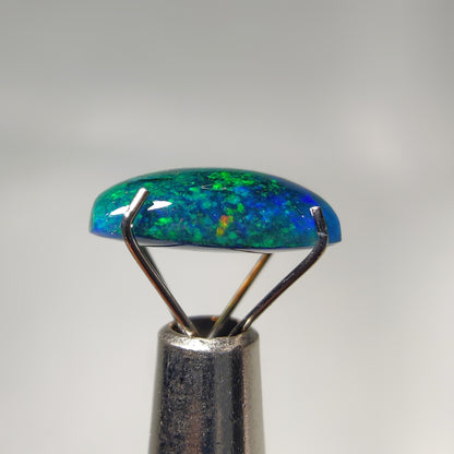 Natural Black Ethiopian Opal Cabochon