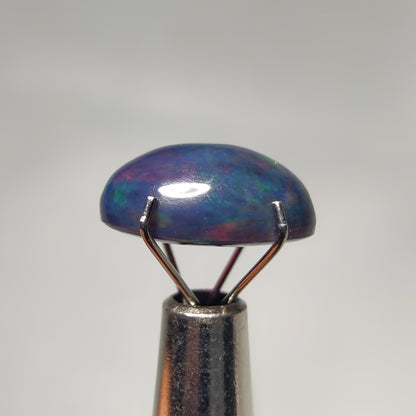 Natural Black Ethiopian Opal Cabochon