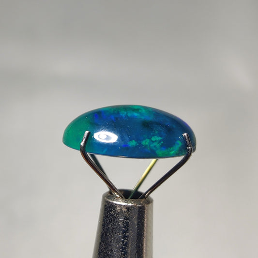 Natural Black Ethiopian Opal Cabochon
