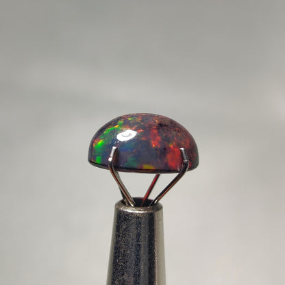 Natural Black Ethiopian Opal Cabochon