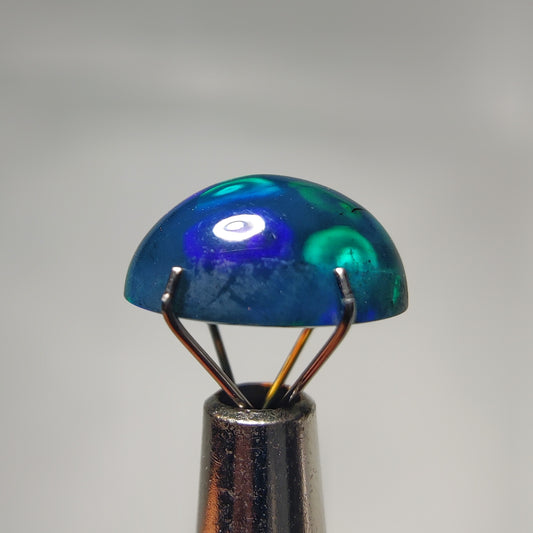 Natural Black Ethiopian Opal Cabochon