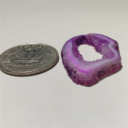 Dyed Soler Quartz Druzy