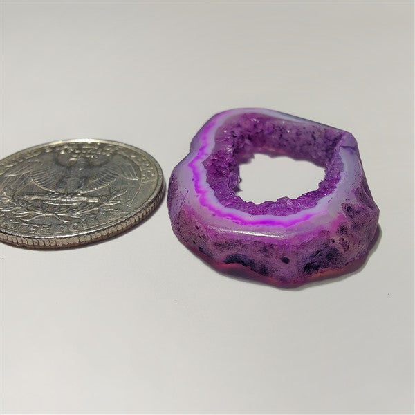 Dyed Soler Quartz Druzy
