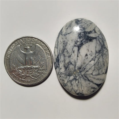 Pinolite gemstone cabochon - natural crystal healing stone for jewelry making by Gemivra