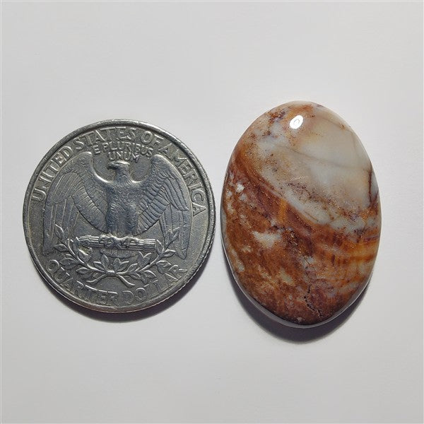Rosita Jasper gemstone cabochon - natural crystal healing stone for jewelry making by Gemivra