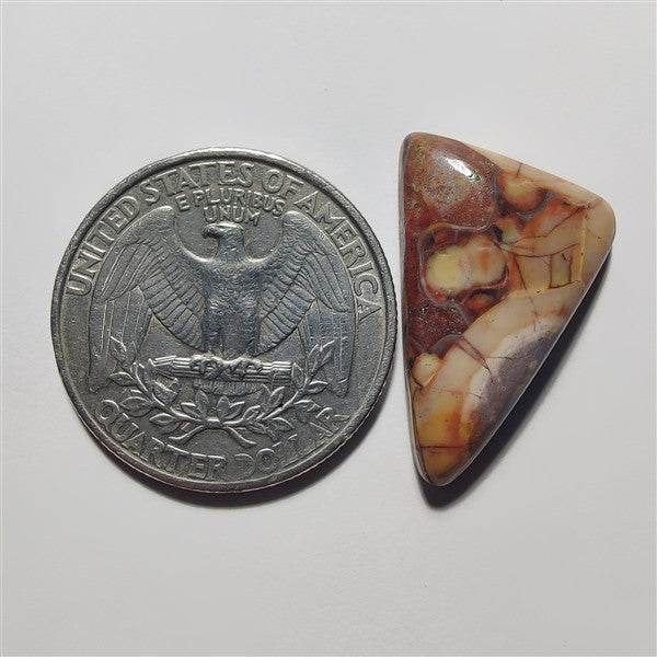 Bird Eye gemstone cabochon - natural crystal healing stone for jewelry making by Gemivra