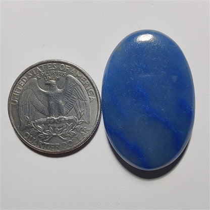 Blue Aventurine gemstone cabochon - natural crystal healing stone for jewelry making by Gemivra
