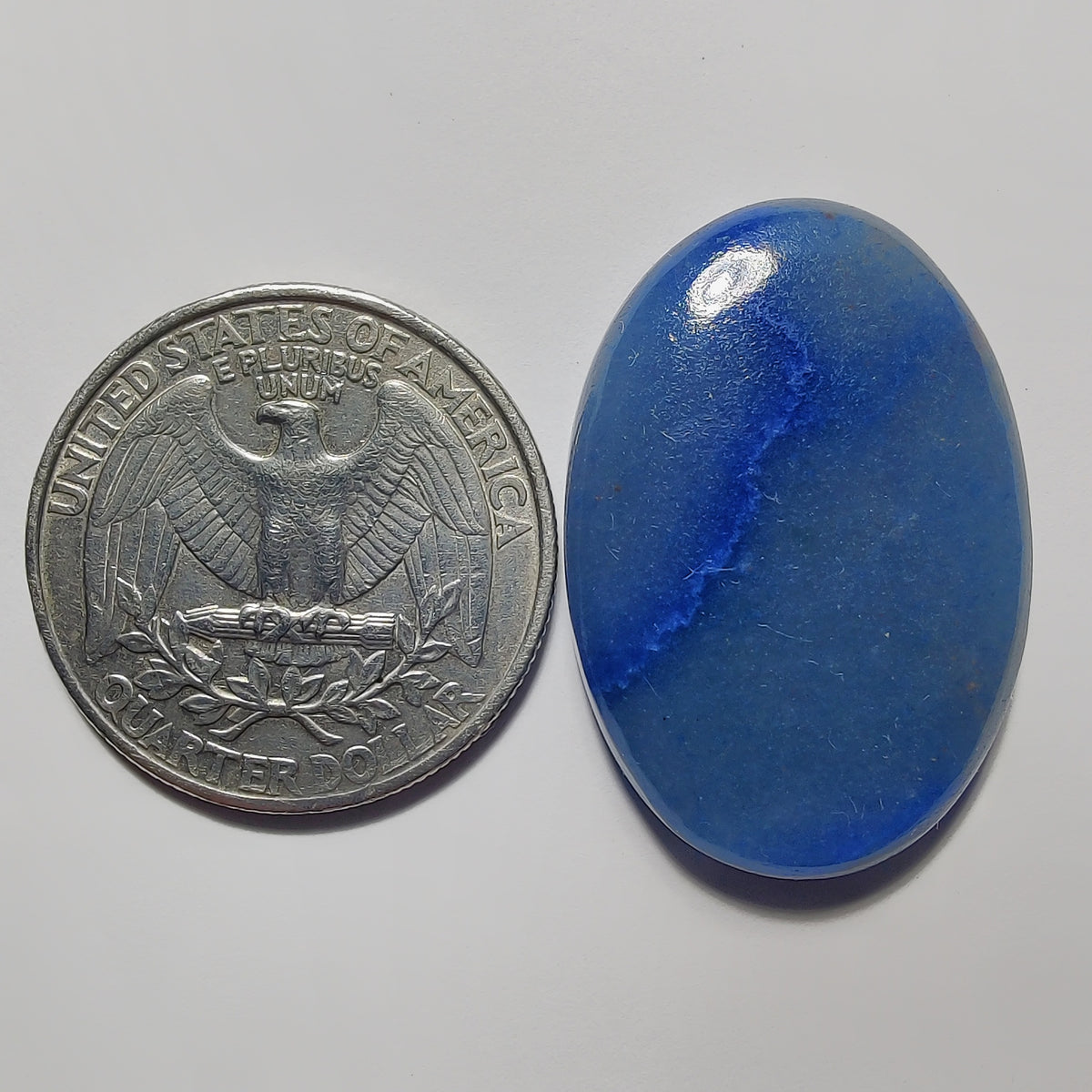 Blue Aventurine gemstone cabochon - natural crystal healing stone for jewelry making by Gemivra
