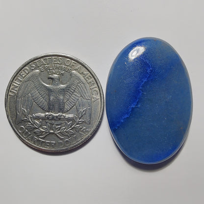 Blue Aventurine gemstone cabochon - natural crystal healing stone for jewelry making by Gemivra
