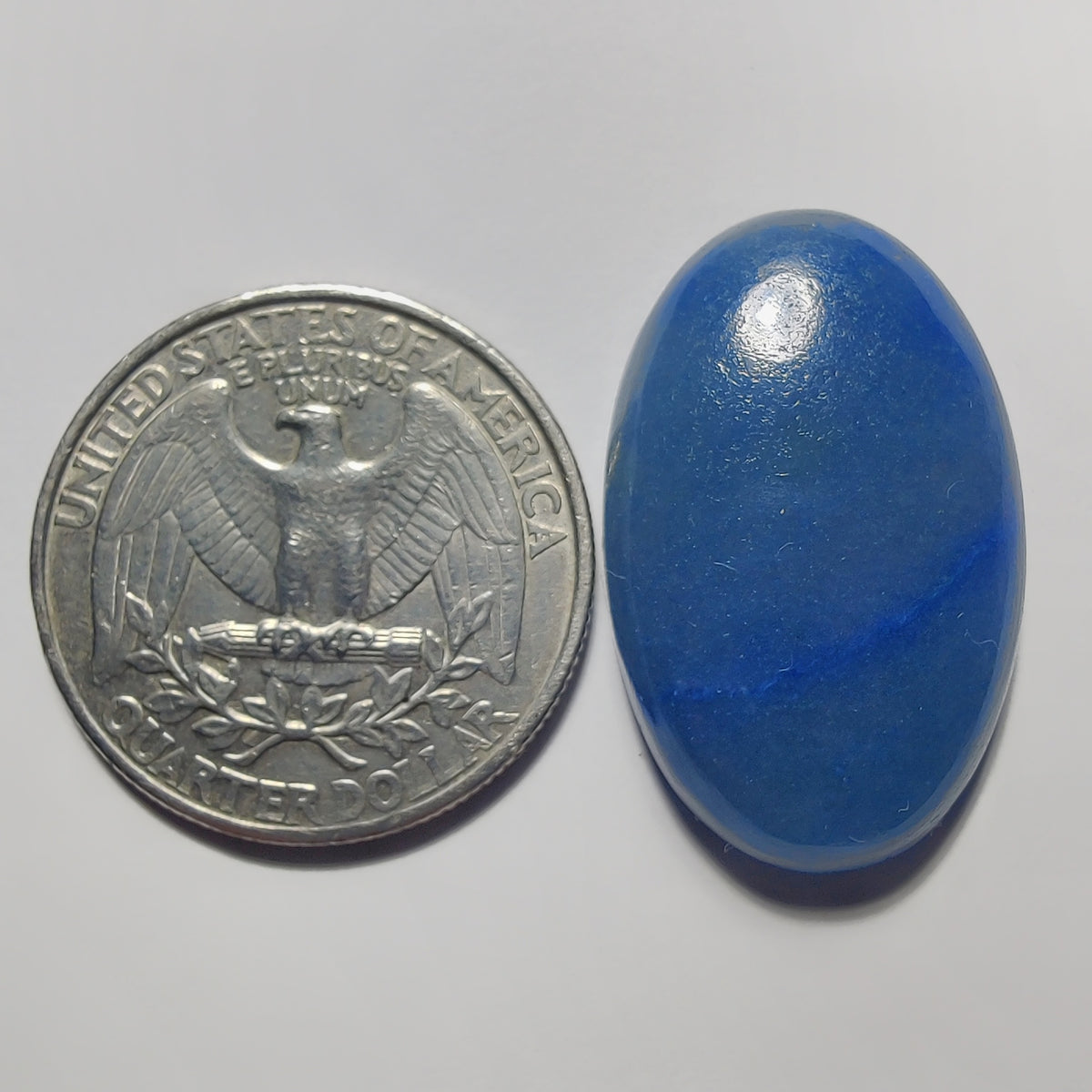 Blue Aventurine gemstone cabochon - natural crystal healing stone for jewelry making by Gemivra