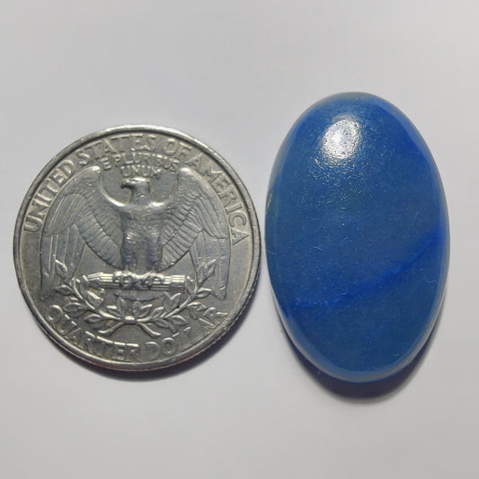 Blue Aventurine gemstone cabochon - natural crystal healing stone for jewelry making by Gemivra