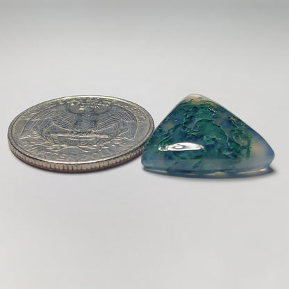 Moss Agate Cab
