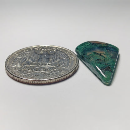Moss Agate Cab