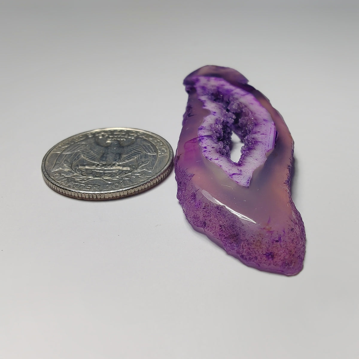Dyed Soler Quartz Druzy