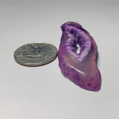 Dyed Soler Quartz Druzy