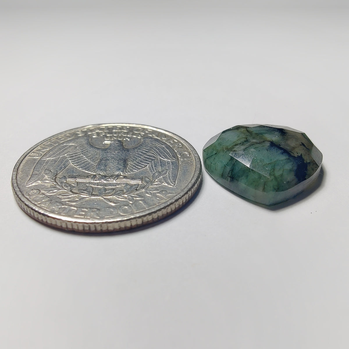 Rose Cut Emerald