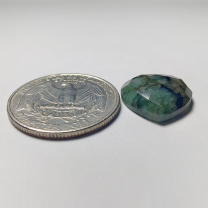 Rose Cut Emerald
