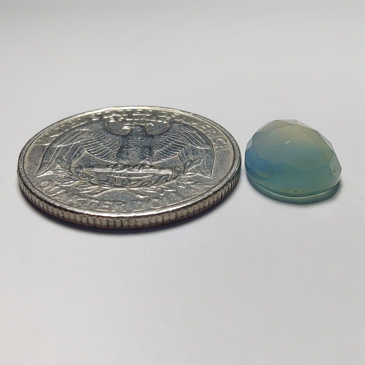 Rose Cut Chalcedony
