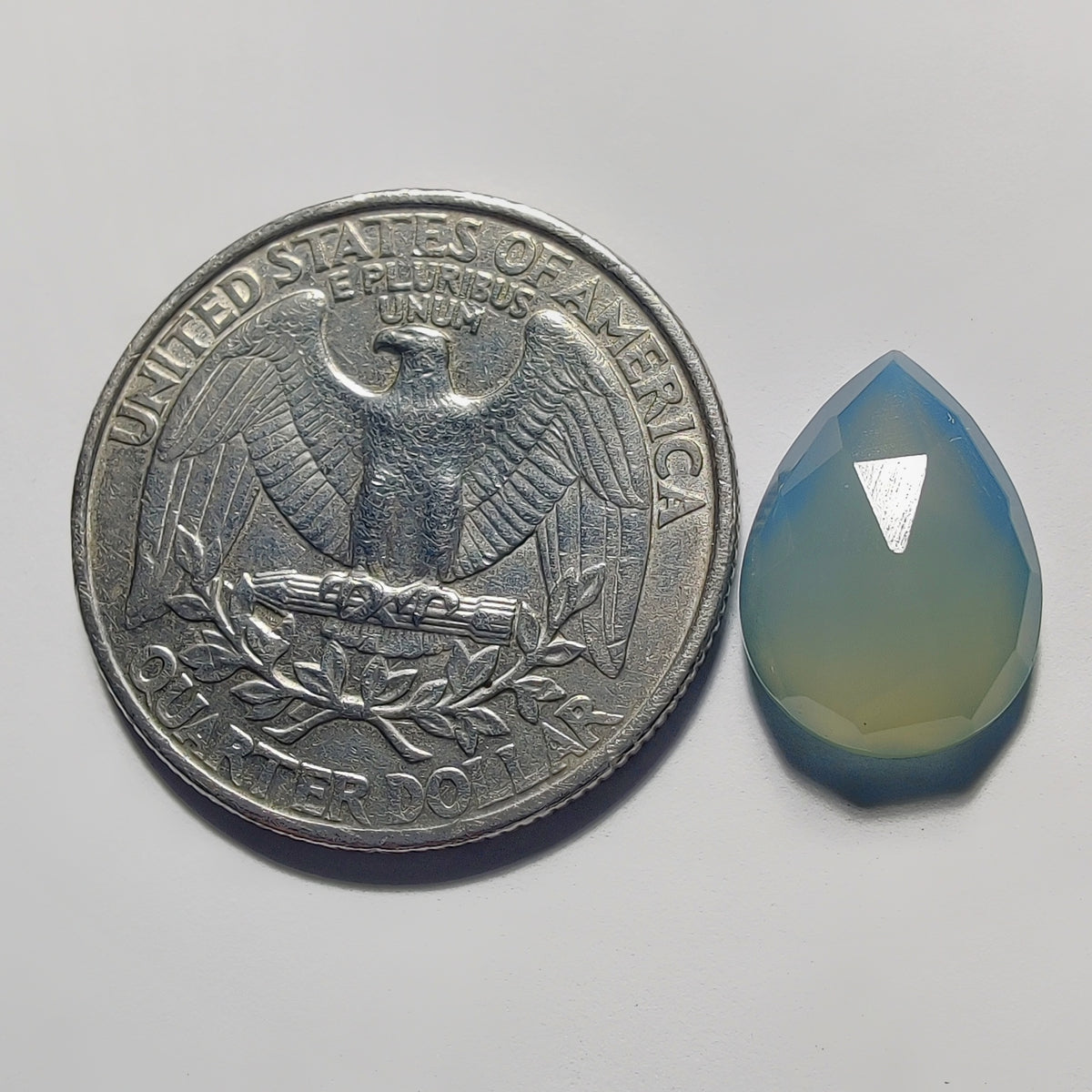 Rose Cut Chalcedony gemstone cabochon - natural crystal healing stone for jewelry making by Gemivra
