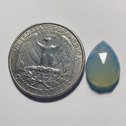 Rose Cut Chalcedony gemstone cabochon - natural crystal healing stone for jewelry making by Gemivra