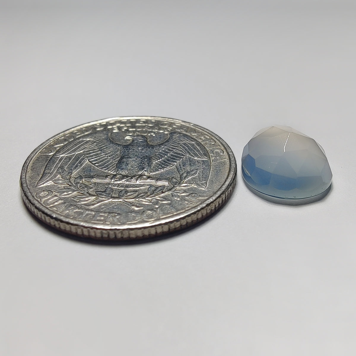 Rose Cut Chalcedony