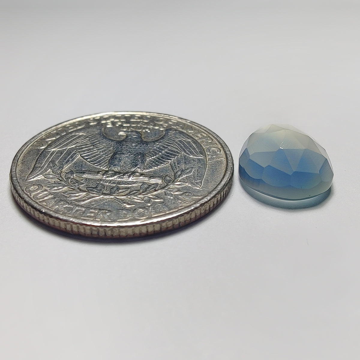 Rose Cut Chalcedony