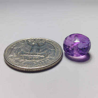 Top To Bottom Drilled Faceted Amethyst