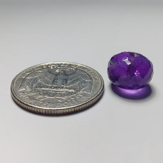 Top To Bottom Drilled Faceted Amethyst