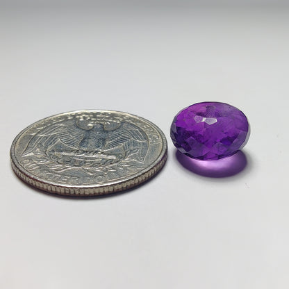 Top To Bottom Drilled Faceted Amethyst