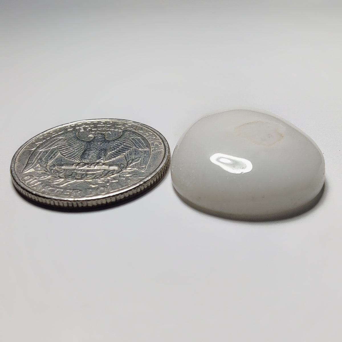 Natural Soler Quartz Cabochon