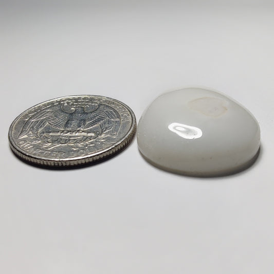 Natural Soler Quartz Cabochon