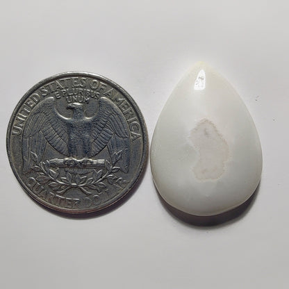 Natural Soler Quartz Cabochon gemstone cabochon - natural crystal healing stone for jewelry making by Gemivra