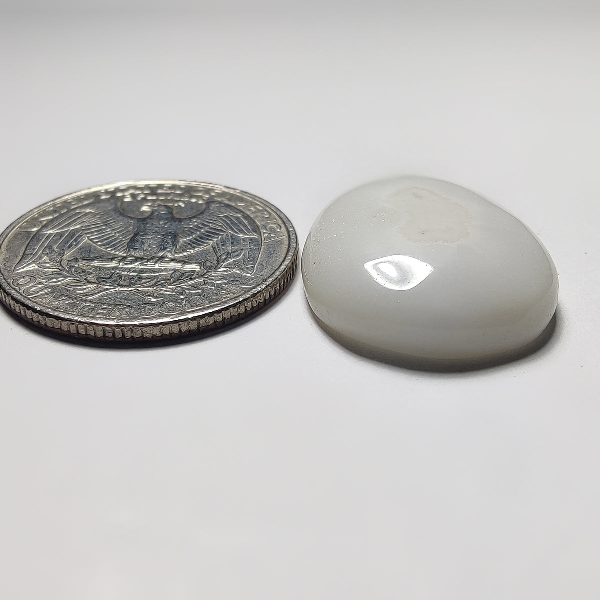 Natural Soler Quartz Cabochon