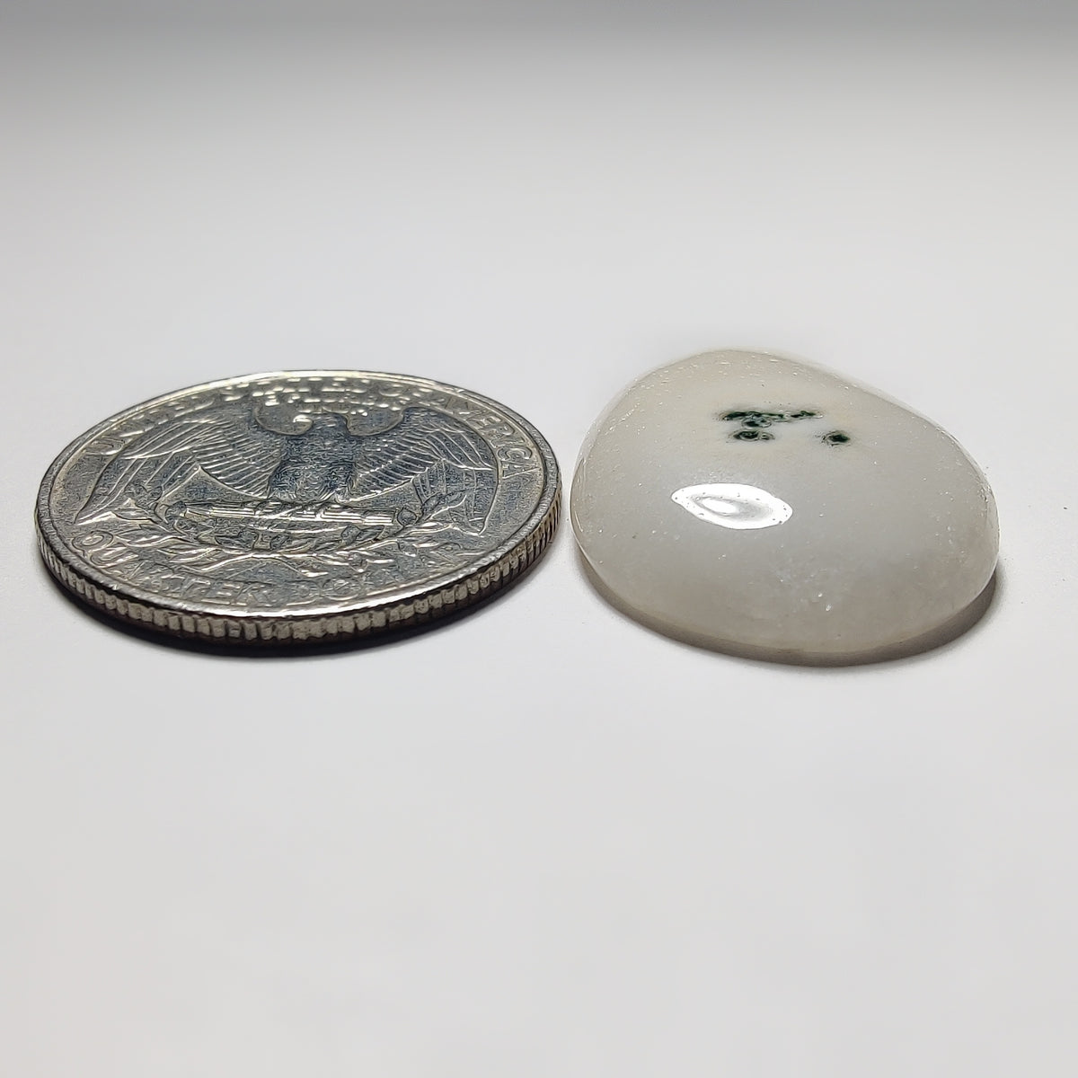 Natural Soler Quartz Cabochon