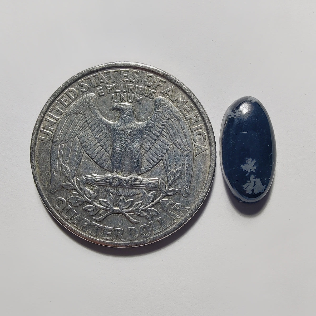 Snowflake Obsidian gemstone cabochon - natural crystal healing stone for jewelry making by Gemivra